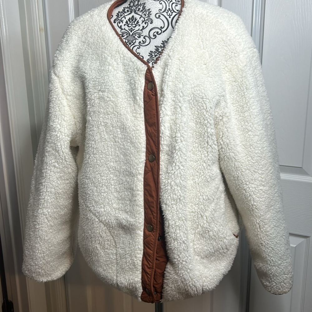 Double Zero Quilted Jacket In Rust - image 6